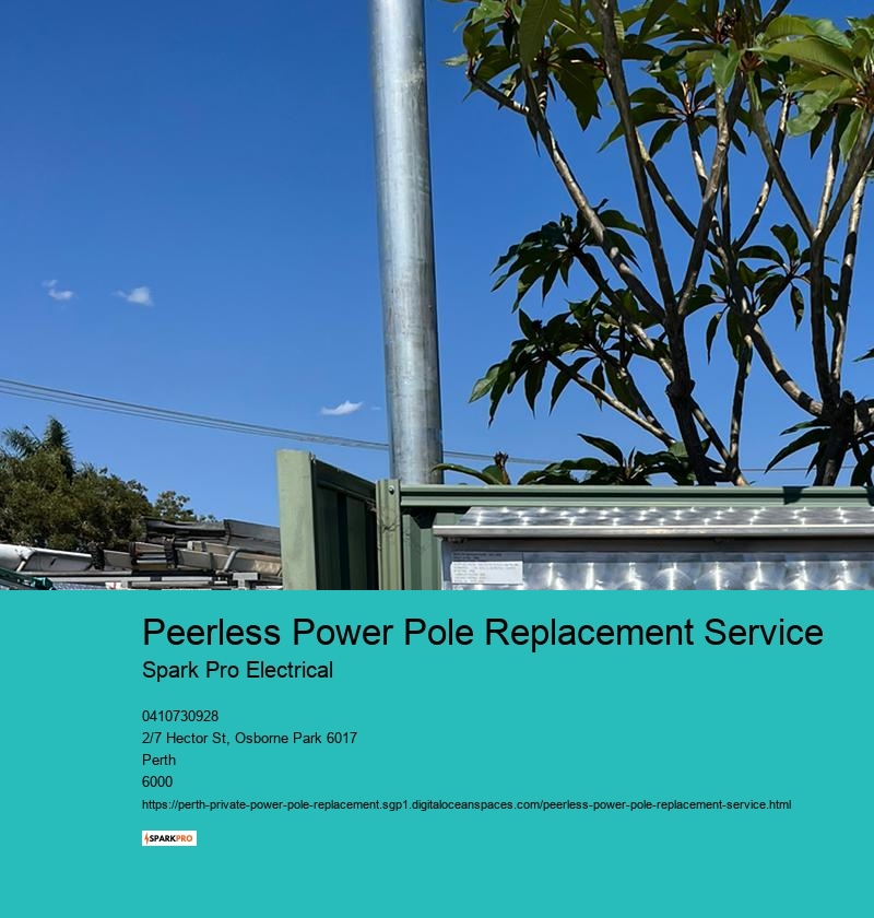 Power Pole Replacement Excellence in Perth