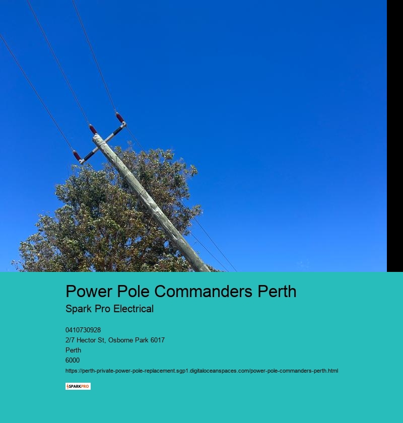 Professional Power Pole Replacement Team